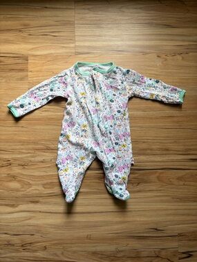 E=MC2 Footie magnetic closure pajama